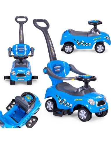 Pusher Car Ecotoys Blue