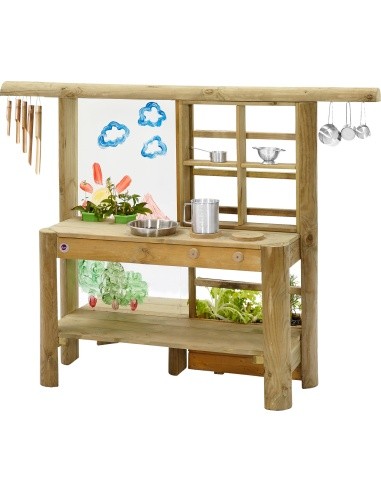 Wooden Outdoor Kitchen Plum Mud Pie