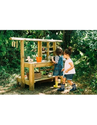 Wooden Outdoor Kitchen Plum Mud Pie