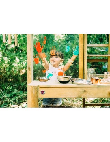 Wooden Outdoor Kitchen Plum Mud Pie