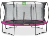 EXIT Silhouette trampoline ø366cm - pink Outdoor Round Coil spring Above ground trampoline