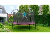 EXIT Silhouette trampoline ø366cm - pink Outdoor Round Coil spring Above ground trampoline