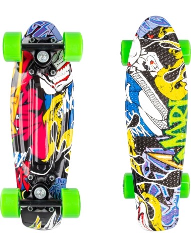 Mini Penny Board Worker Colorico - Angry Green
