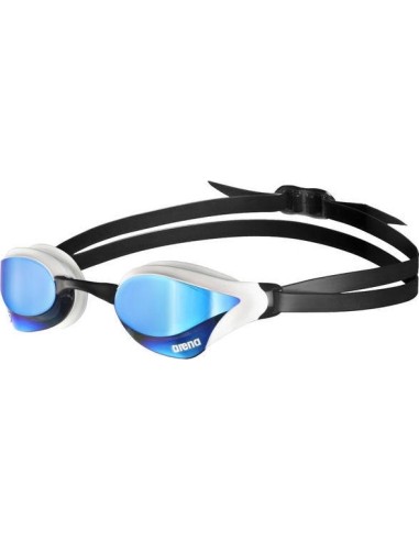 Mirror Swimming Goggles Arena Cobra Core Swipe, Blue-White