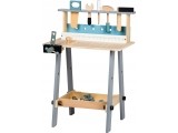 Wooden Workshop with Tools Ecotoys, 32 elements