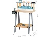 Wooden Workshop with Tools Ecotoys, 32 elements