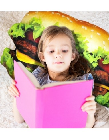 Splat Planet souvenir cushion BURGER