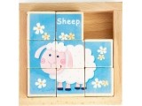 Educational Wooden Blocks Puzzle Ecotoys Zoo