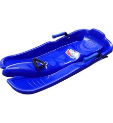 Plastic Snow Sled Acra Turbojet - Dark blue