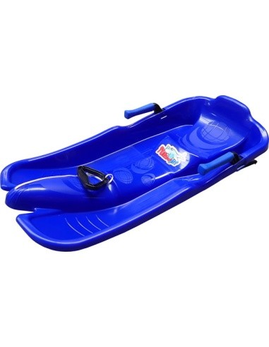 Plastic Snow Sled Acra Turbojet - Dark blue