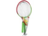 Badmintono rinkinys Nils NRZ051 Steel, 2 raketės, badmintono plunksniukai, kamuoliukai