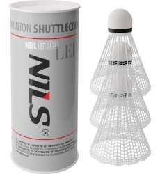 NBL6193 NYLON SHUTTLECOCKS LED PACK OF 3 NILS