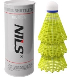 NBL6303 NYLON SHUTTLECOCKS PACK OF 3 NILS