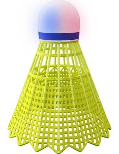 NBL6293 NYLON SHUTTLECOCKS LED MULTICOLOR PACK OF 3 NILS