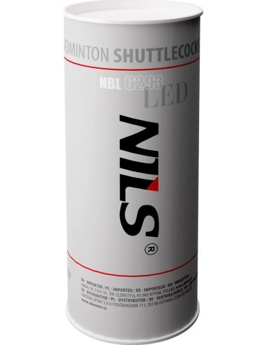 NBL6293 NYLON SHUTTLECOCKS LED MULTICOLOR PACK OF 3 NILS