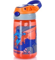 Children's Mug Contigo Gizmo Flip, 420ml, Nectarine Superhero