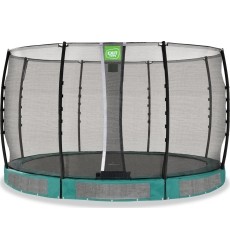 EXIT Allure Classic ground trampoline ø366cm - green