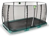 EXIT Allure Classic ground trampoline 214x366cm - green