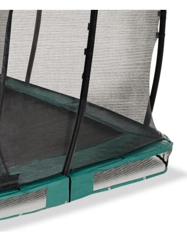 EXIT Allure Classic ground trampoline 214x366cm - green