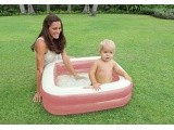 Inflatable children's wading pool 57100 Light Pink - INTEX