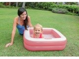 Inflatable children's wading pool 57100 Light Pink - INTEX