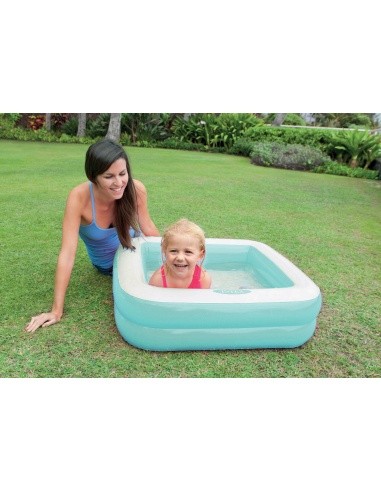 Inflatable children's wading pool 57100 Blue - INTEX