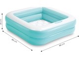Inflatable children's wading pool 57100 Blue - INTEX