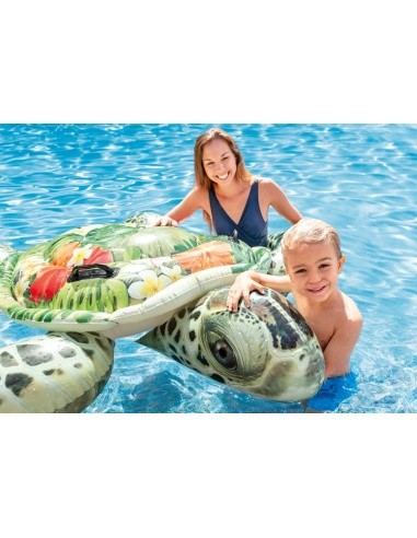 Inflatable sea turtle swimming mattress for kids INTEX 57555