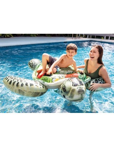 Inflatable sea turtle swimming mattress for kids INTEX 57555