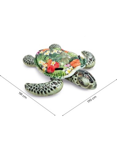 Inflatable sea turtle swimming mattress for kids INTEX 57555