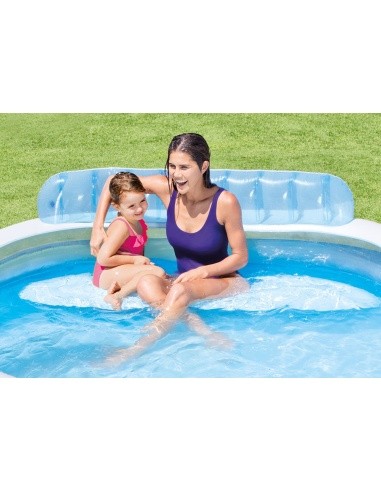 Garden pool with seats 229x218cm Intex 57190