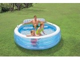 Garden pool with seats 229x218cm Intex 57190