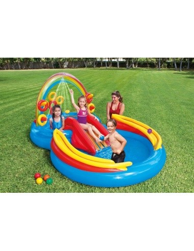 Water Playground-Swimming Pool Intex, With Slide, 57453