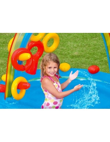 Water Playground-Swimming Pool Intex, With Slide, 57453
