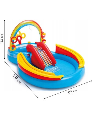 Water Playground-Swimming Pool Intex, With Slide, 57453