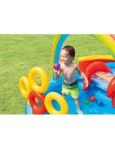 Water Playground-Swimming Pool Intex, With Slide, 57453