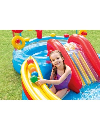 Water Playground-Swimming Pool Intex, With Slide, 57453