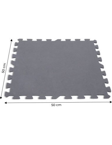Puzzle foam mat 50x50cm 8 pieces under the pool INTEX 29084