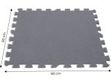 Dėlionės porolono kilimėlis 50x50cm 8 dalių po baseinu INTEX 29084