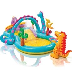 Water Playground-Pool Intex, With Slide