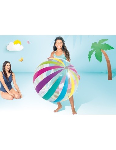 Inflatable beach ball large jumbo 107cm INTEX 59065