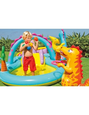 Water Playground-Pool Intex, With Slide