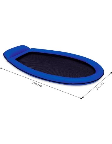 Inflatable Mattress For Swimming Intex, Blue