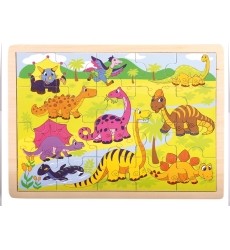 Wooden puzzle "Dinosaurs"