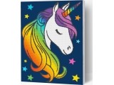 Splat Planet pixel art UNICORN 30x40 cm