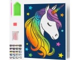 Splat Planet pixel art UNICORN 30x40 cm