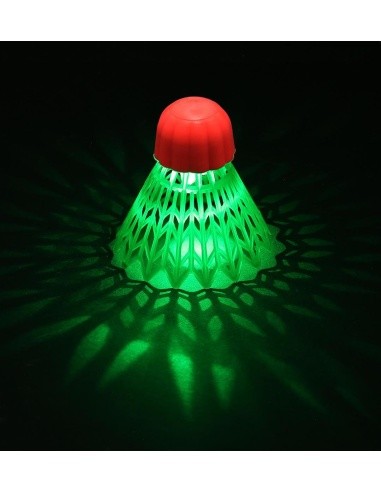 NBL6595 krosmintono nailoniniai plunksneliai su LED, 5 vnt. NILS