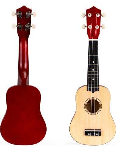 Children's ukulele guitar wooden 4 strings nylon ECOTOYS