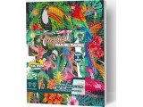 Splat Planet pixel art TROPICAL 30x40 cm