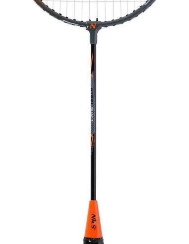 NRZ005 STEEL / BADMINTON SET 2 ROCKETS + COVER NILS